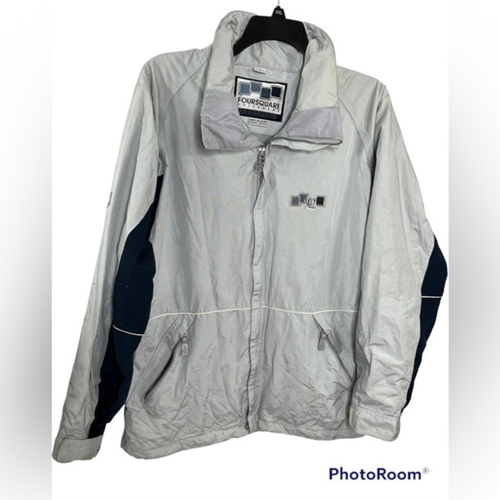 Foursquare Outerwear light gray mens jacket